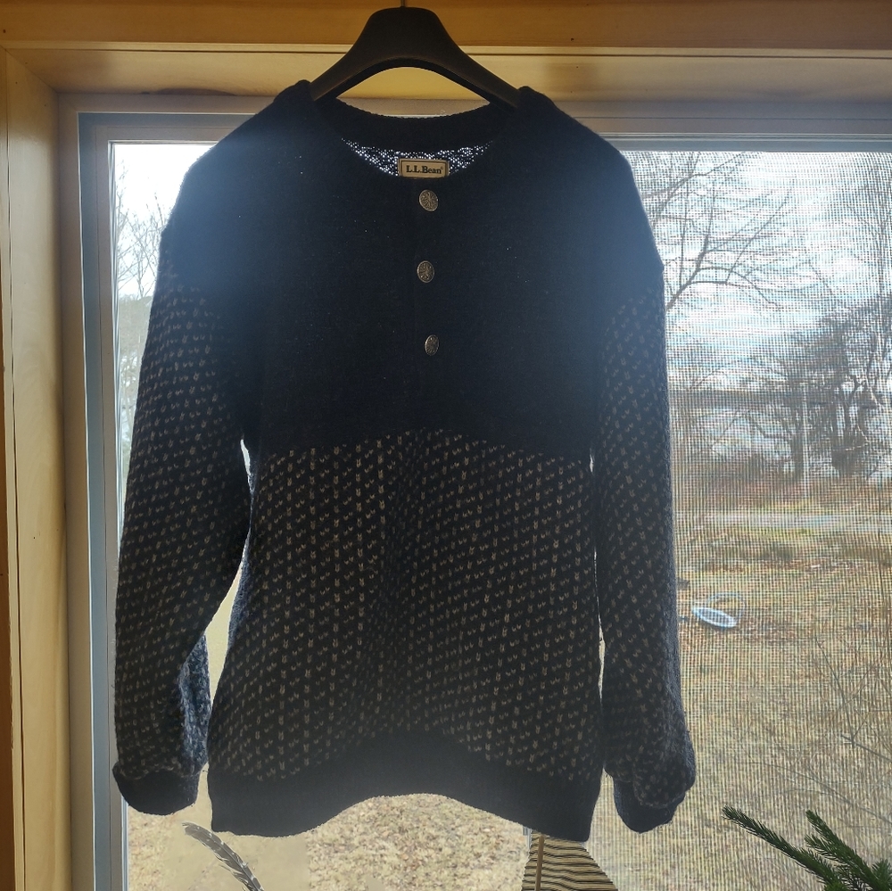 LL Bean wool sweater